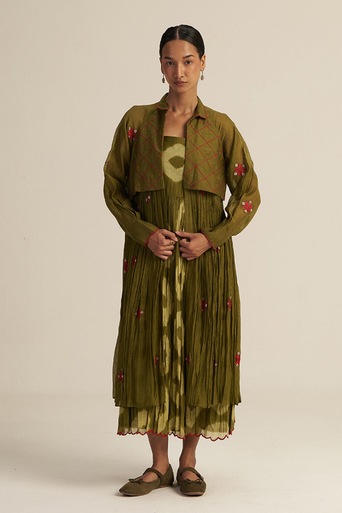 Green Bohaagi Set