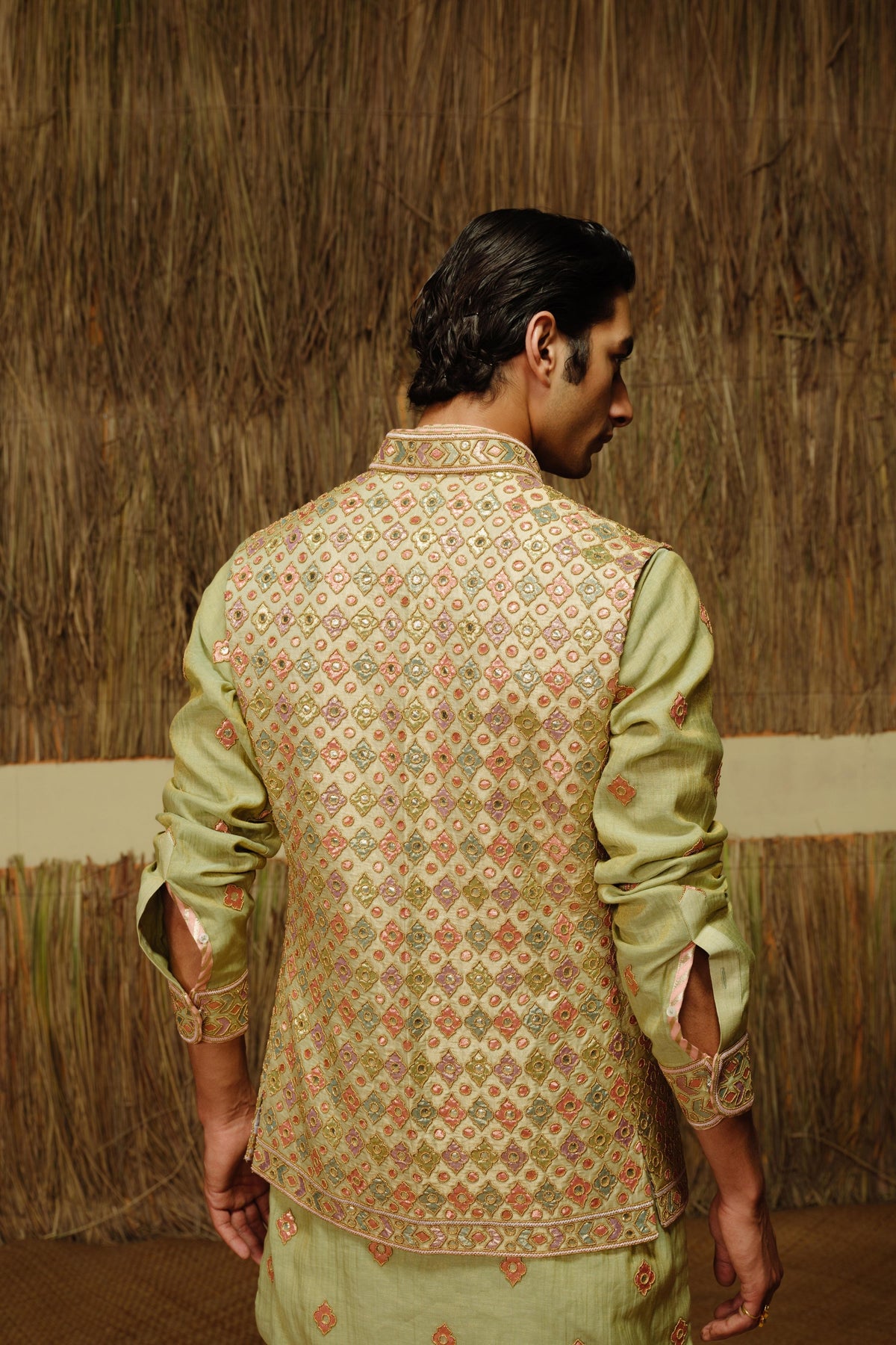Simar Nehru Jacket Set