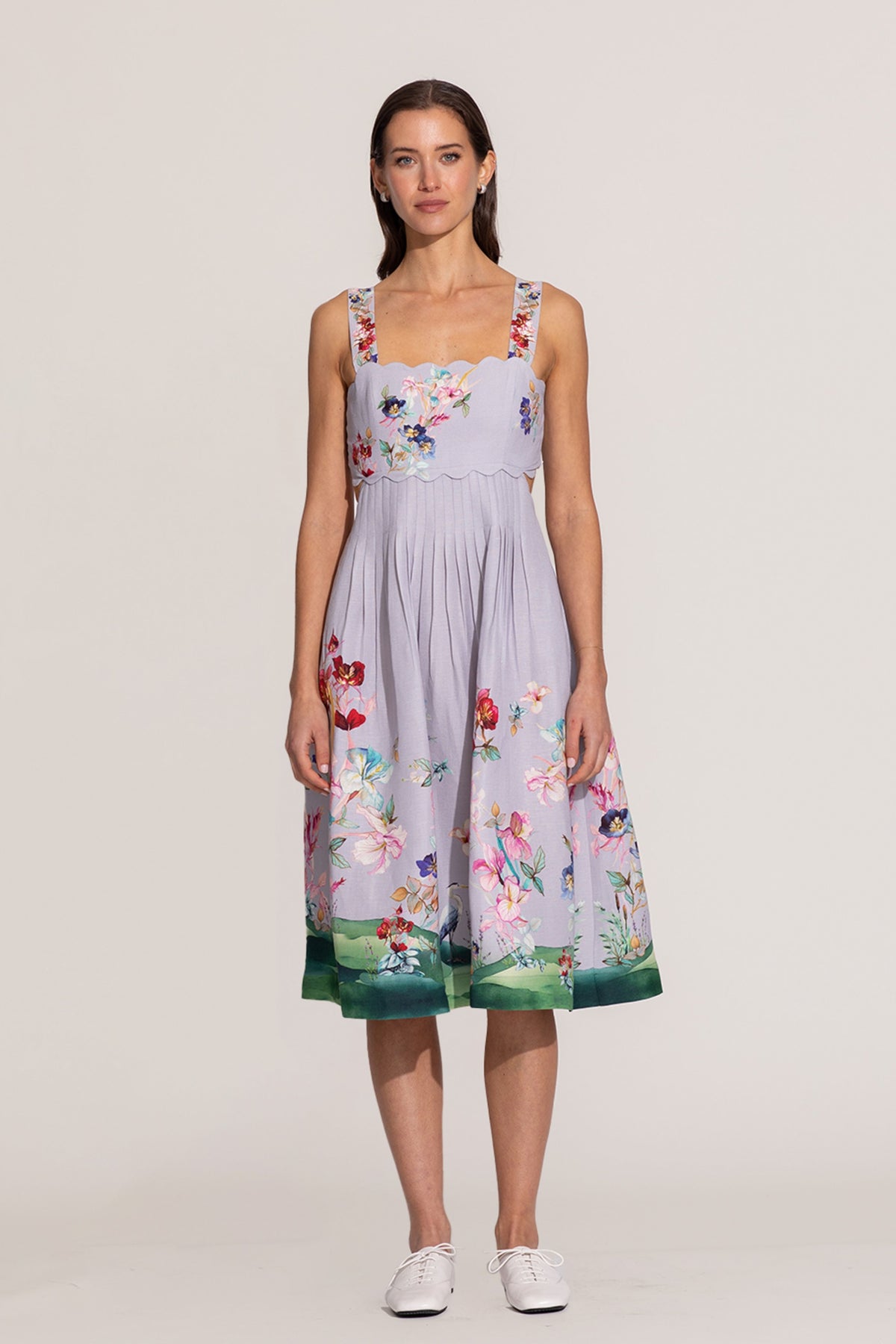 Anaya Scalop Dress
