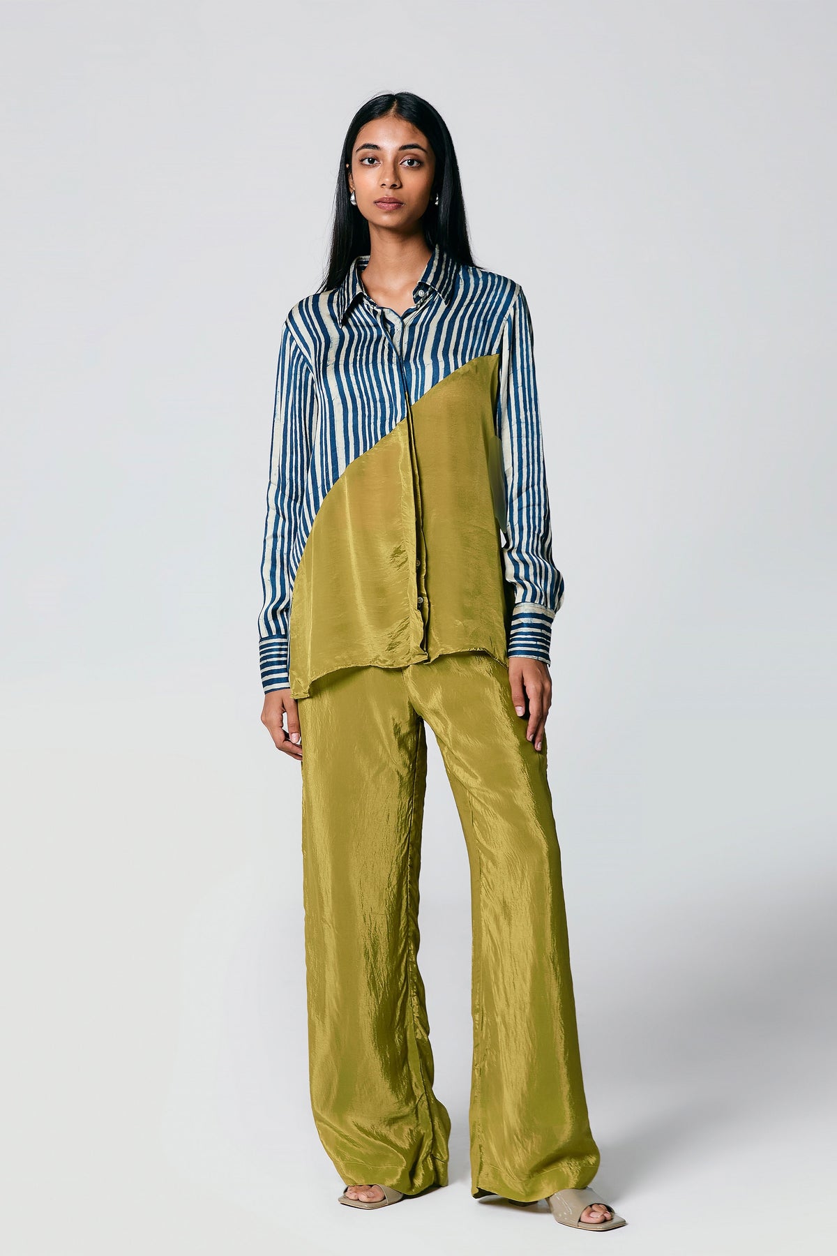 Diagonal Stripes Co-ord Set