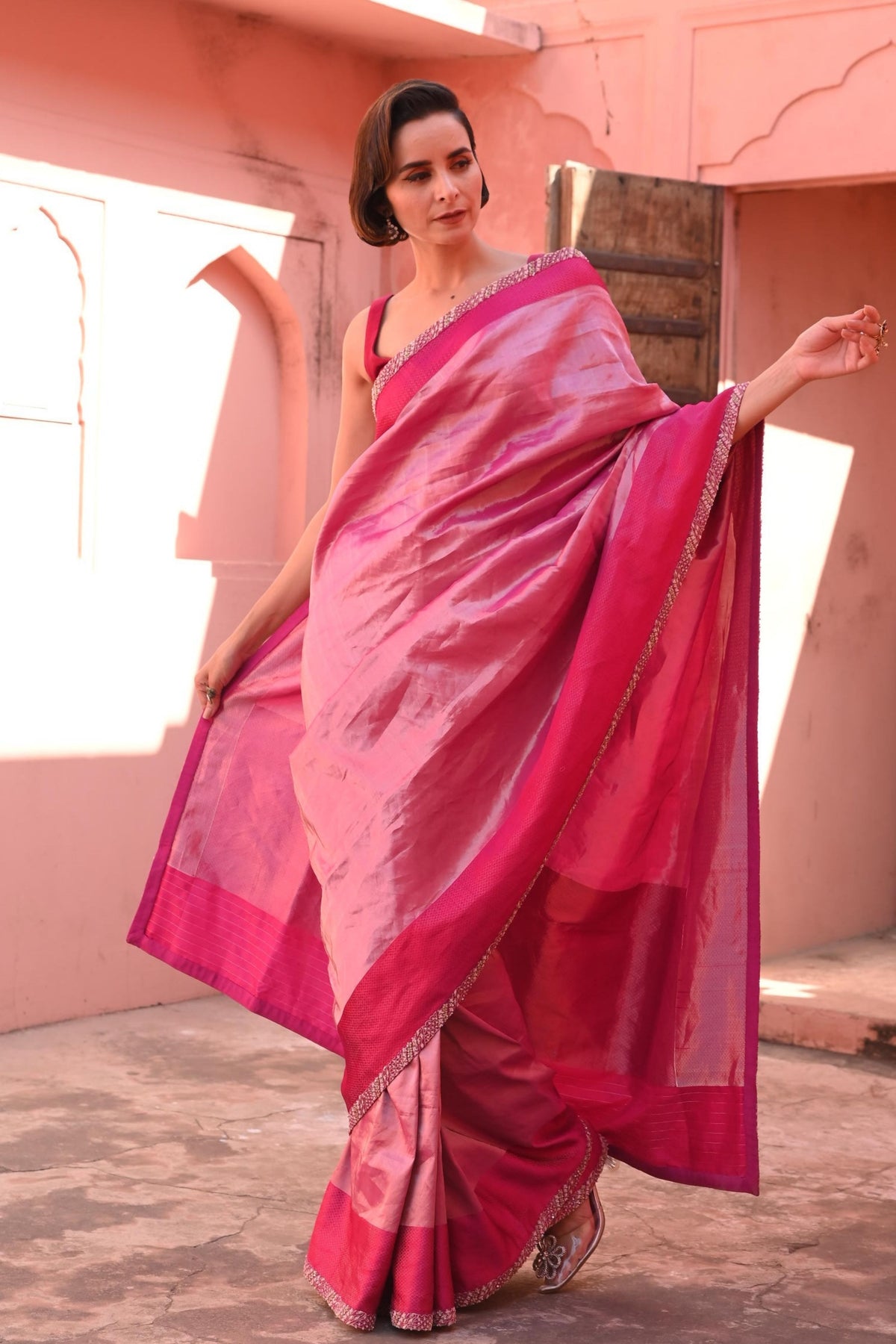 Tissue Handloom Sari
