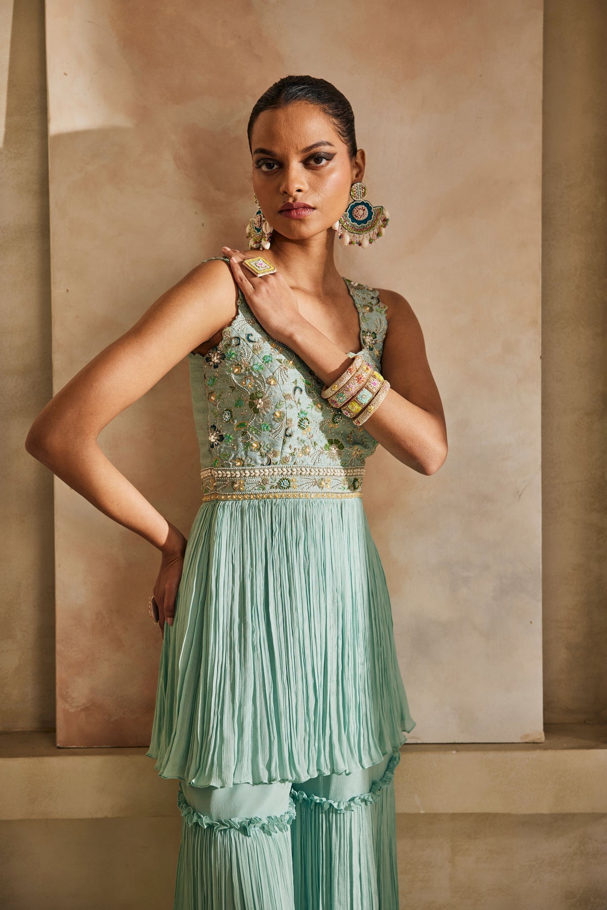 Vaani Peplum Set
