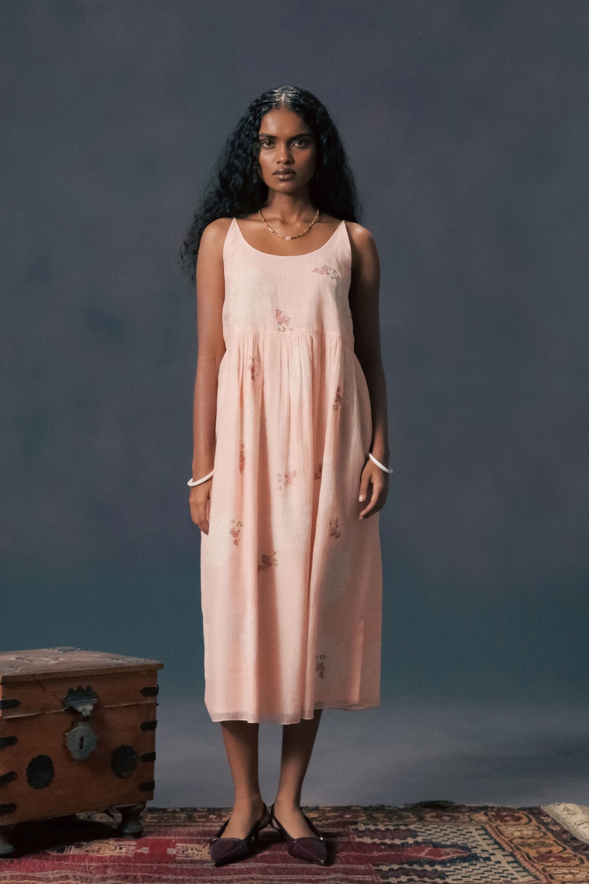Old Rose Jacket Set