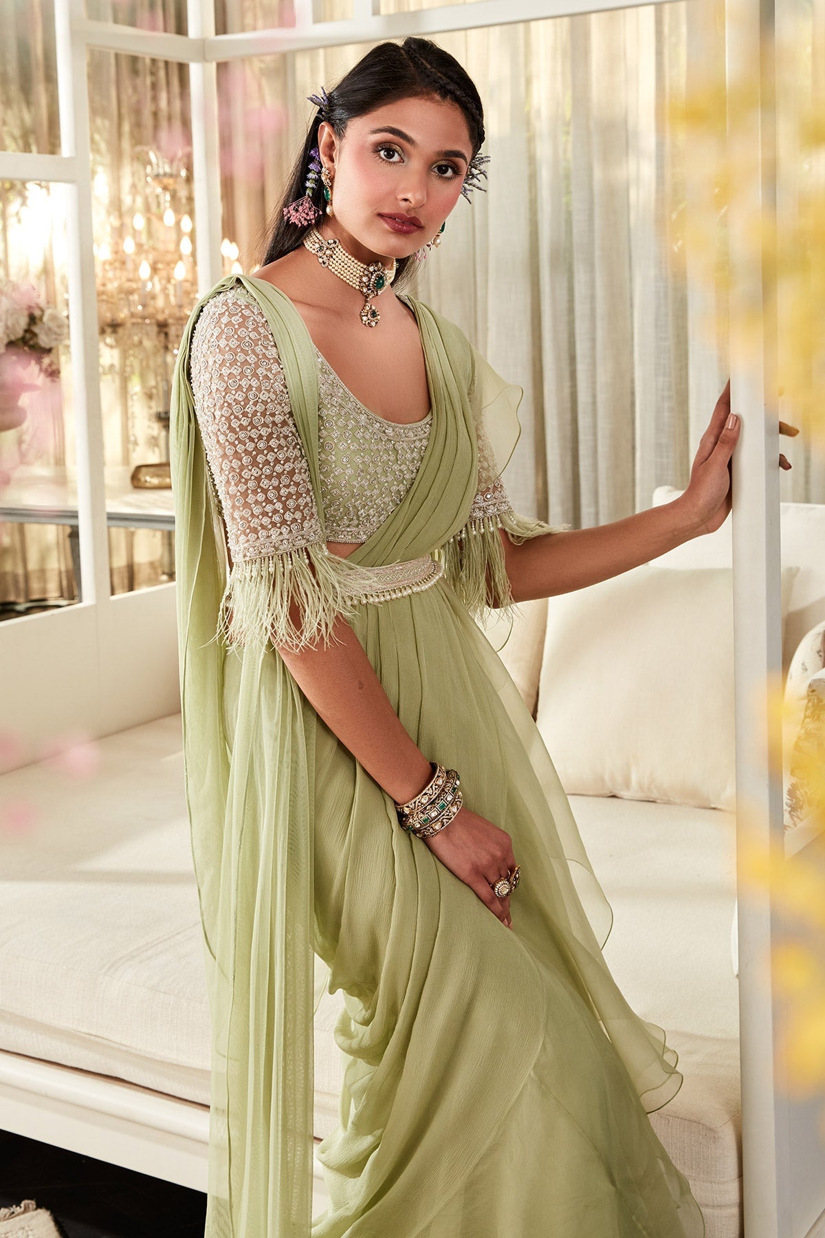 Jessamine saree set