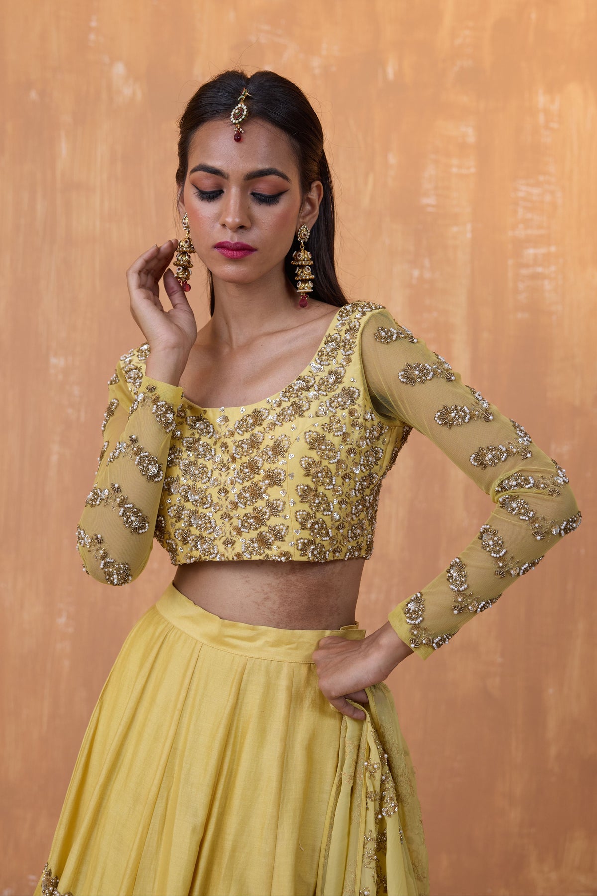 Sunshine Yellow Lehenga Set