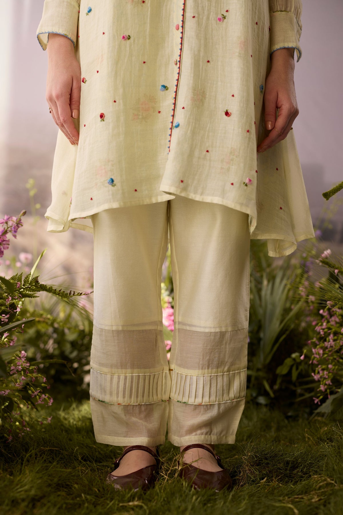 Moonlight Beaded Kurta