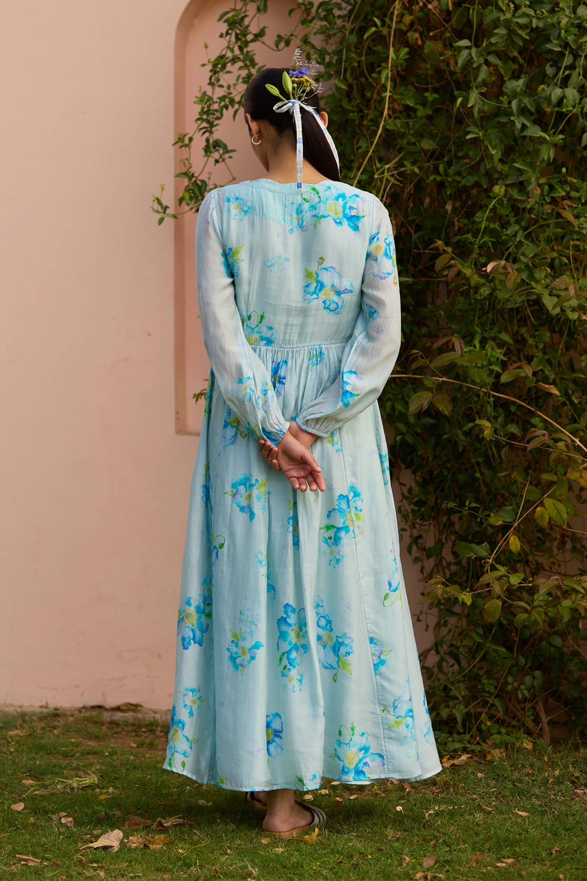 Rejoice Poppy Blue Dress