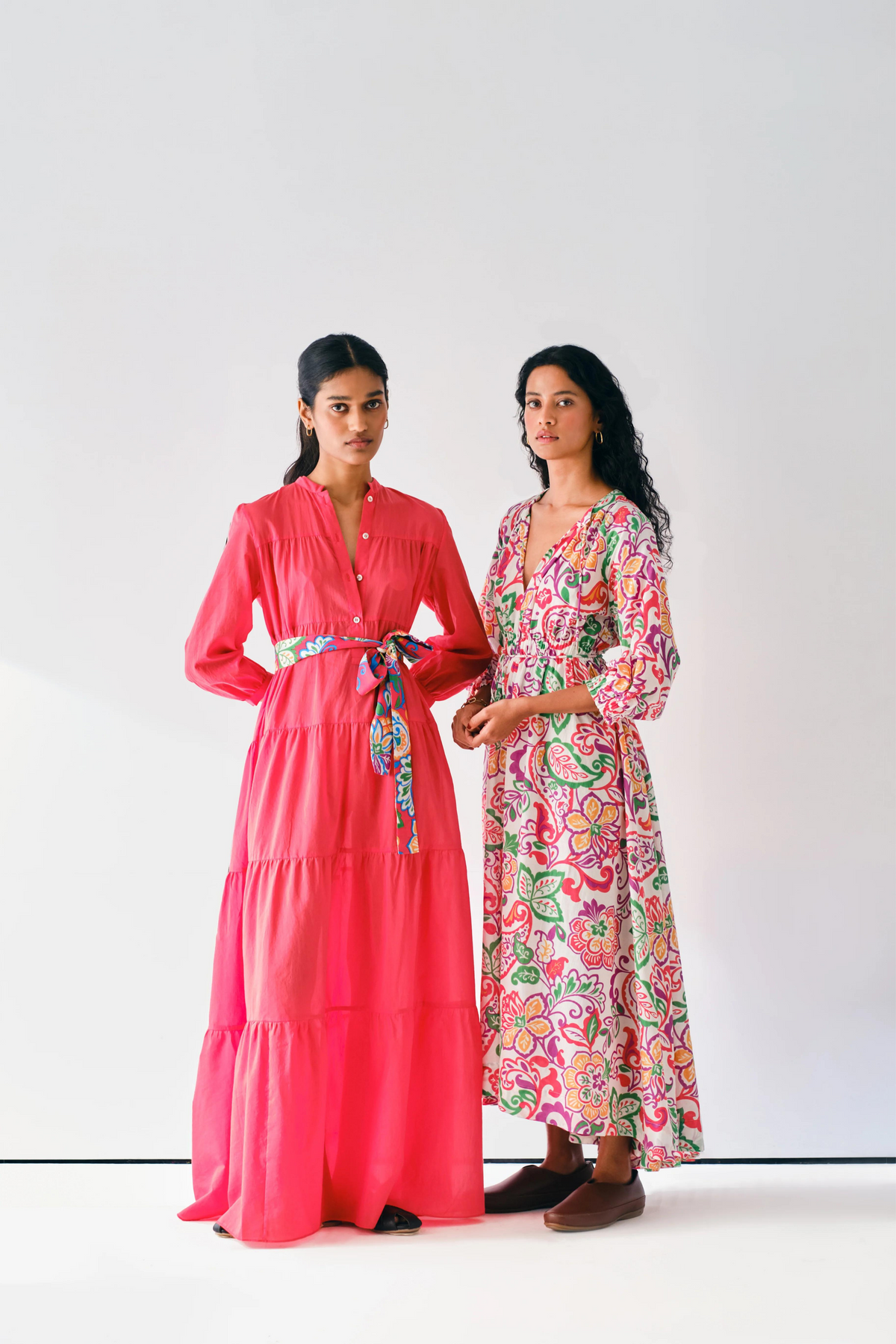 Naira Silk-cotton Drawstring Dress