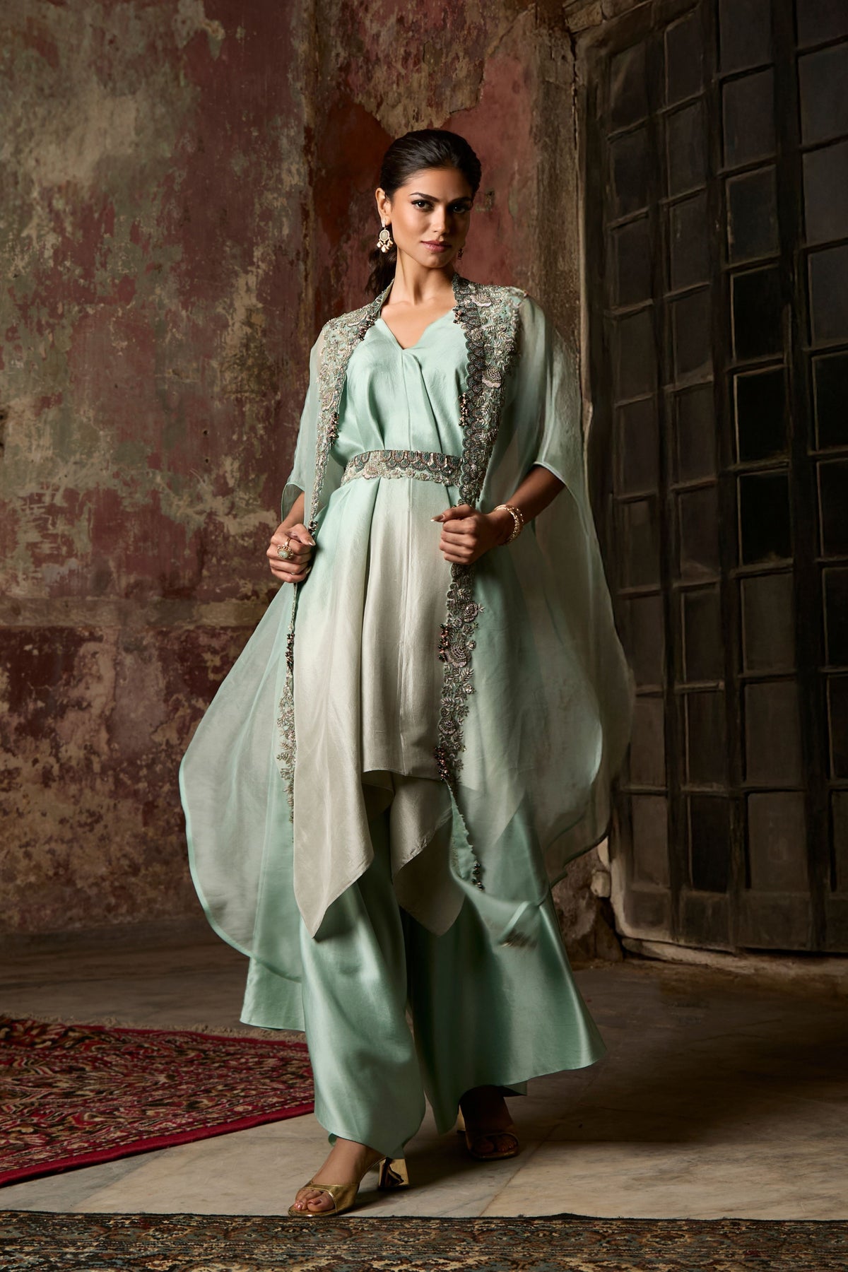 Ombre Cape Set