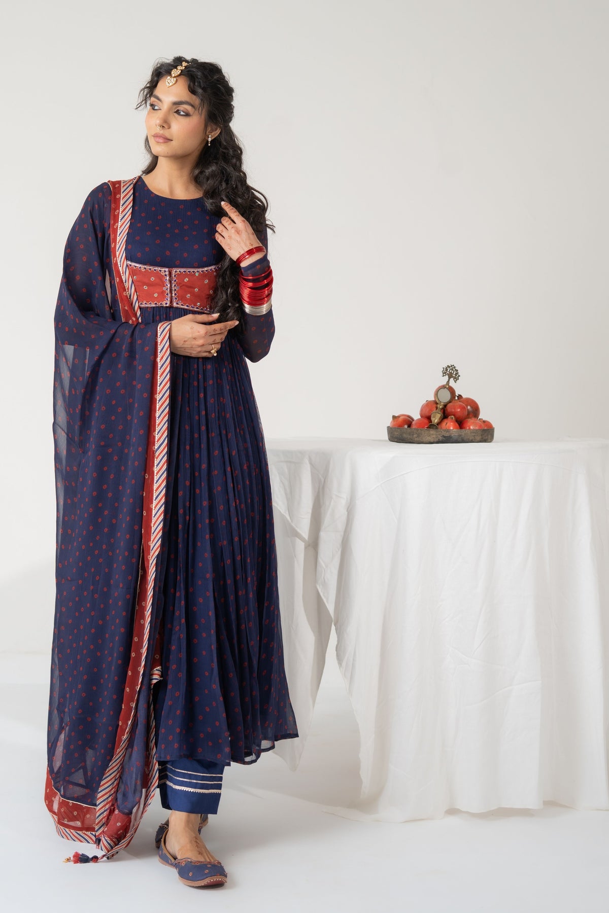 Gulnaar  Anarkali Set