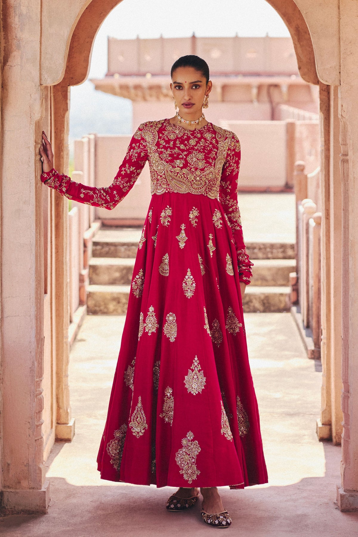 Rudraniya Anarkali Set