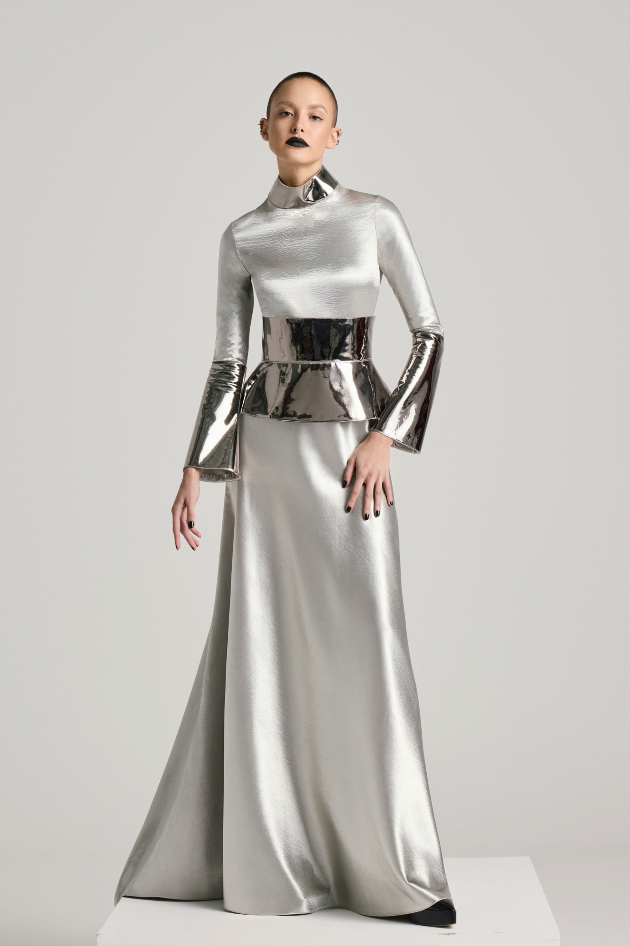 Akhl - Metallic Corset Dress XL Akhl - Metallic Corset Dress XL