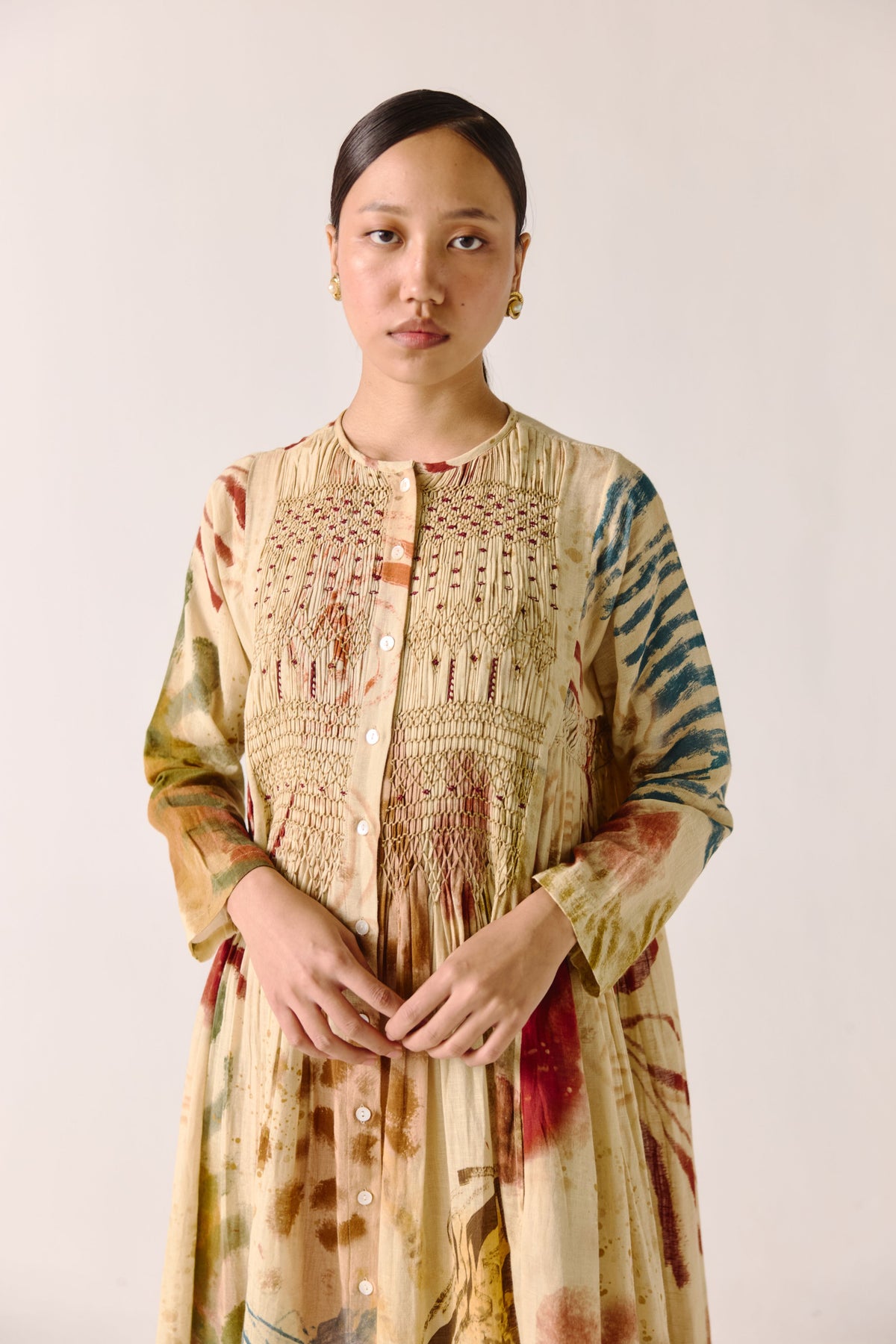 Abstract Frida Dress