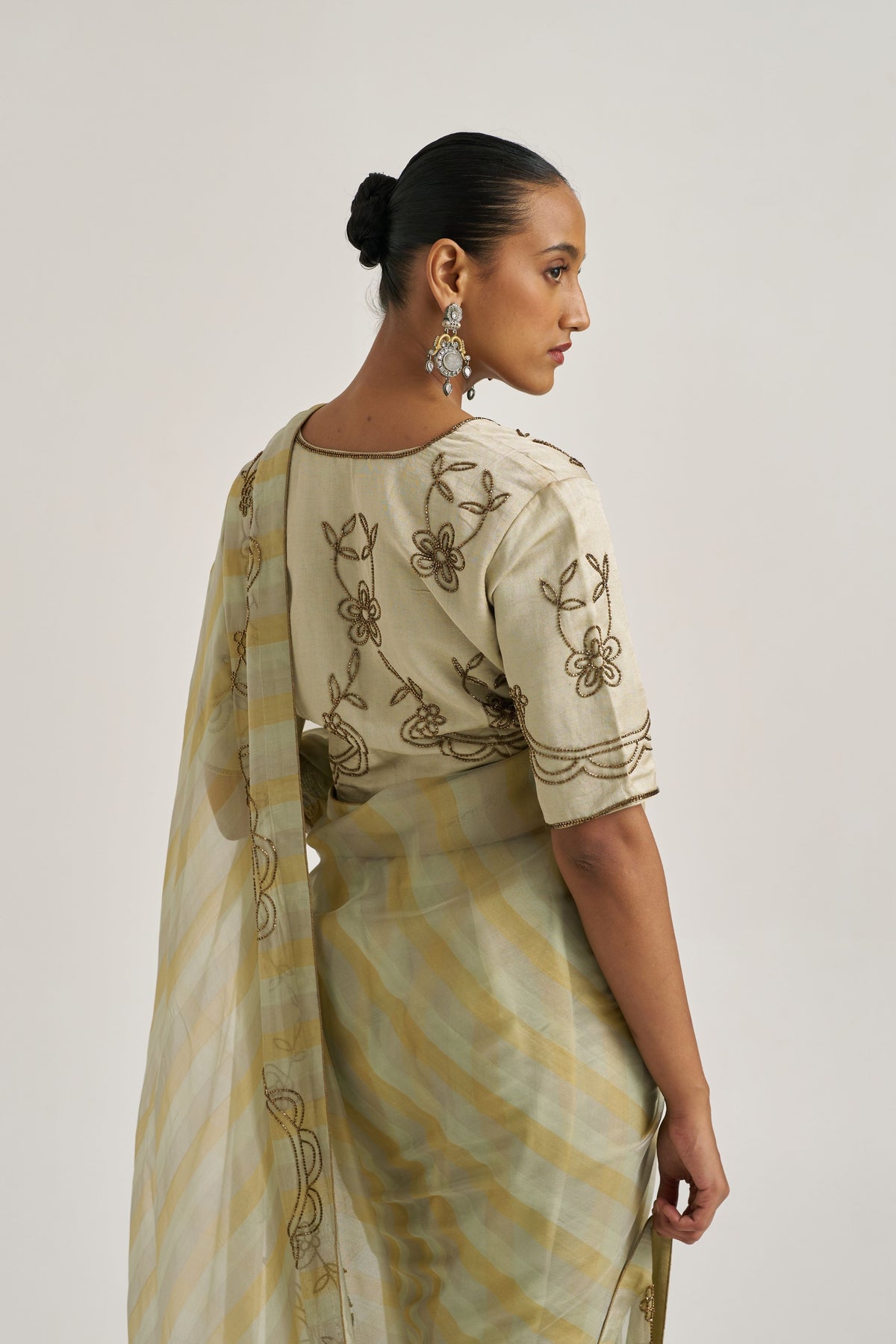 Yamini Gold Blouse