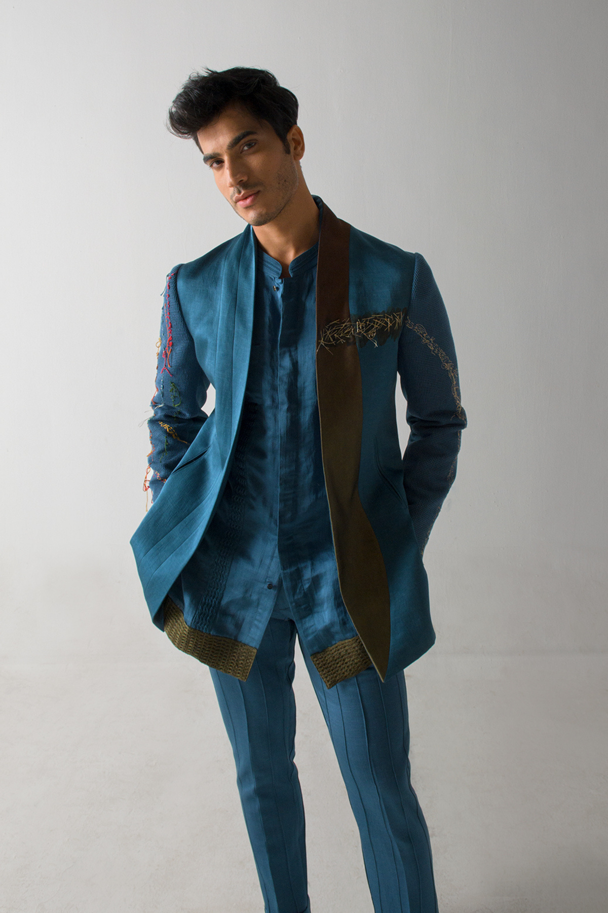 JMC Teal Guitar Blazer