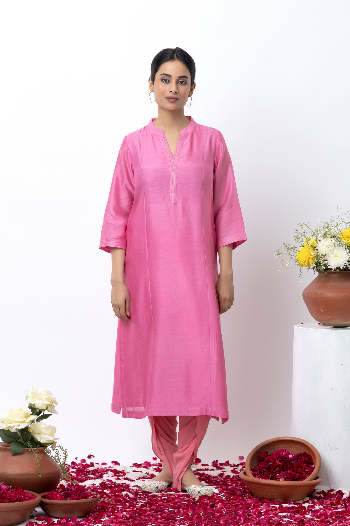 Pink Kurta Set