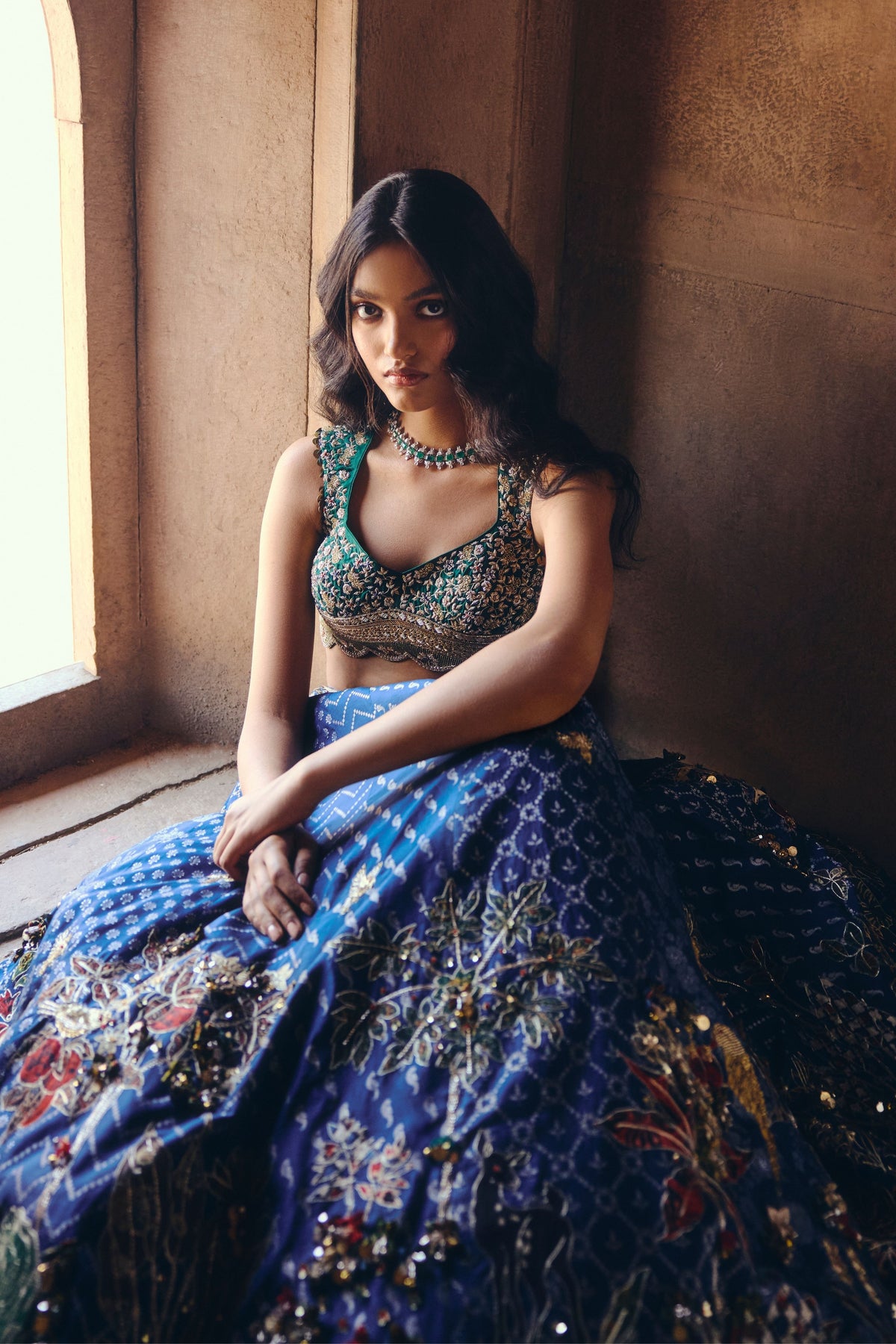 Azure Of Eden Lehenga Set