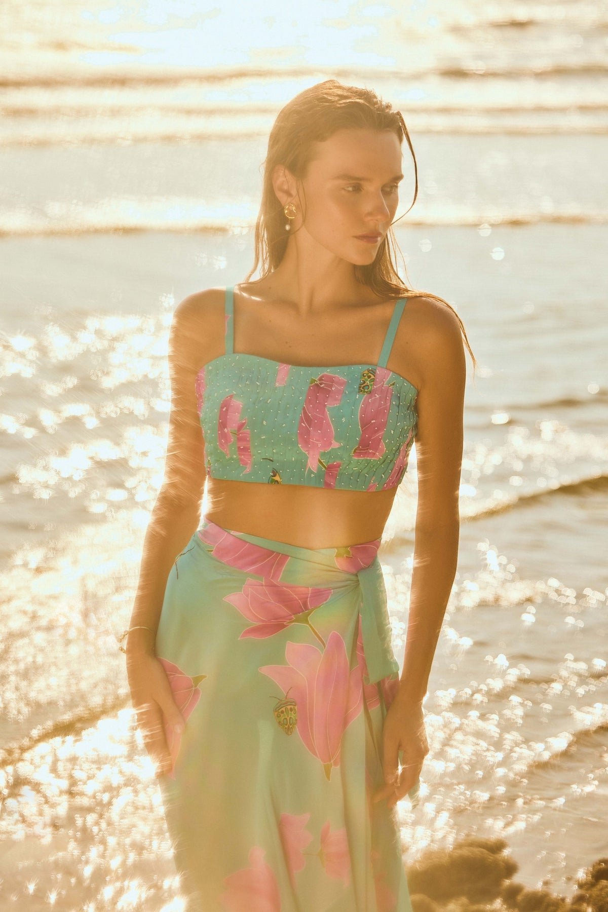 Tropique Bustier With Skirt