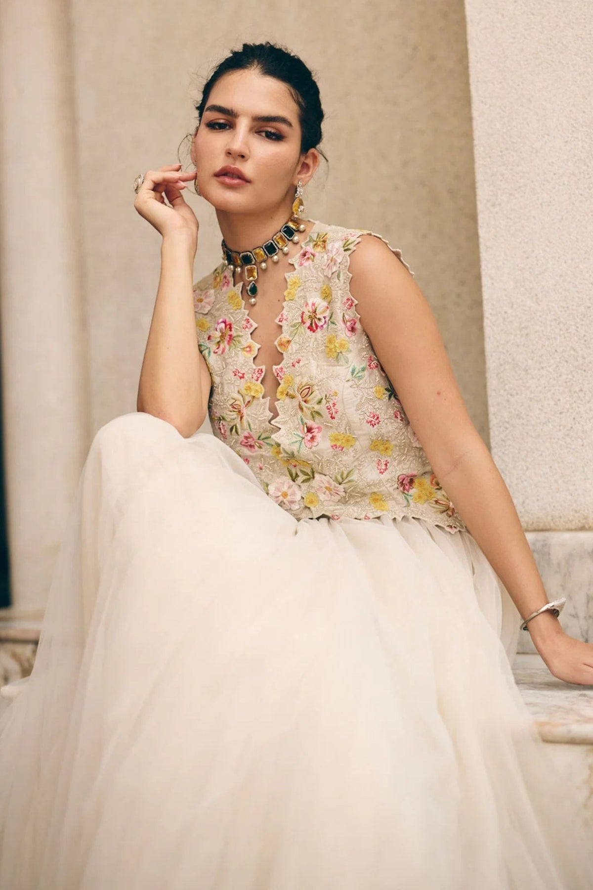 Utsa Skirt Set