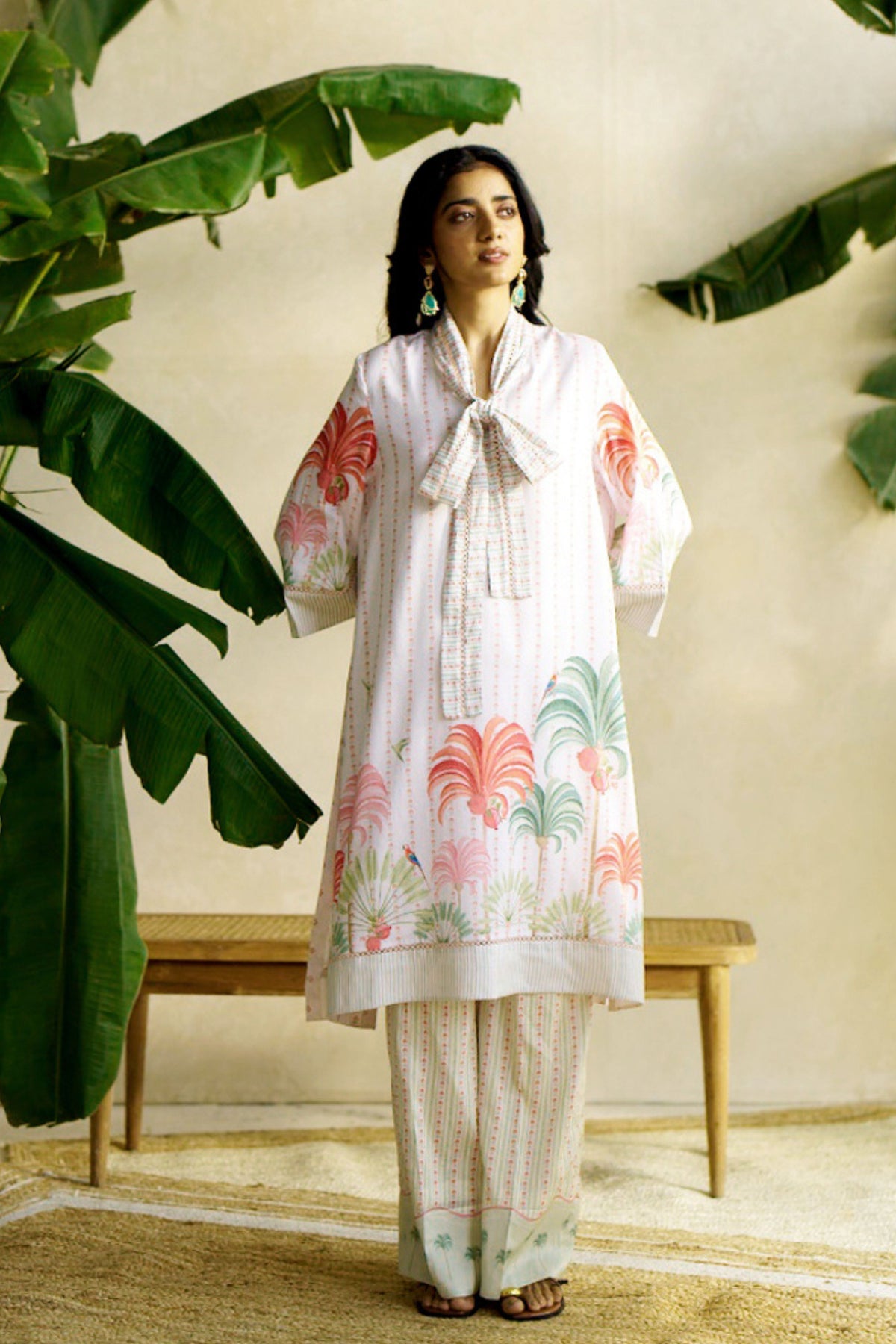 Verde Plume Co-ord Set