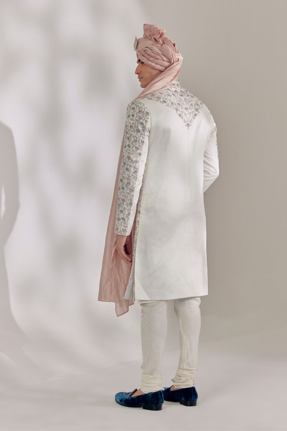 White Vine Sherwani