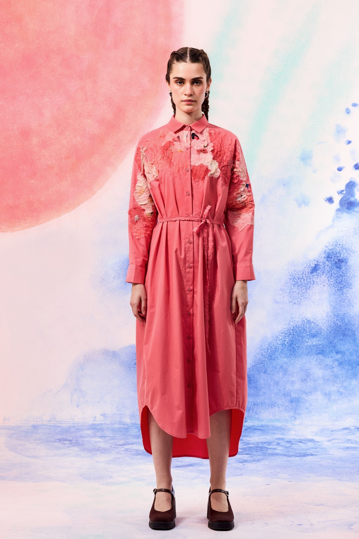 Lichen Shirt Dress