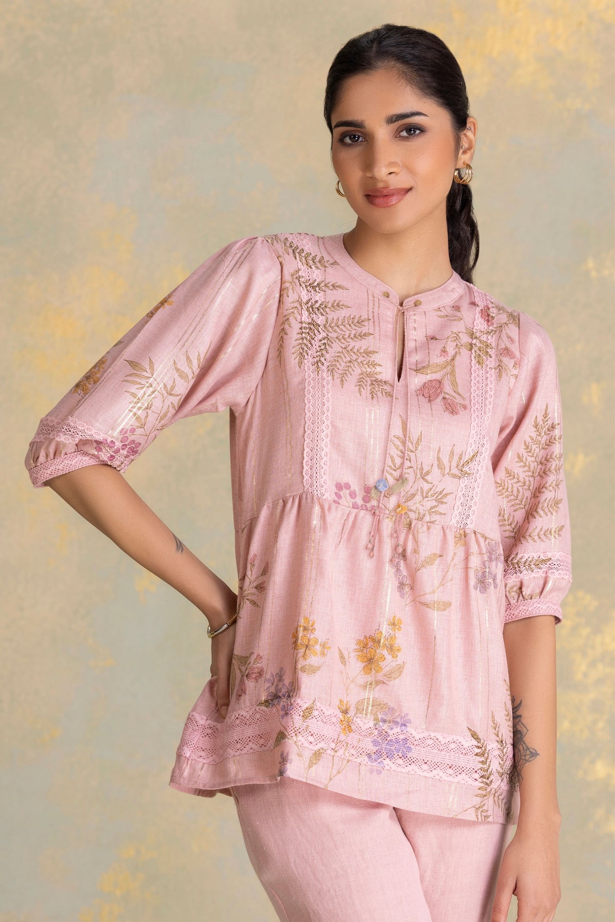 Blush Botanique Top