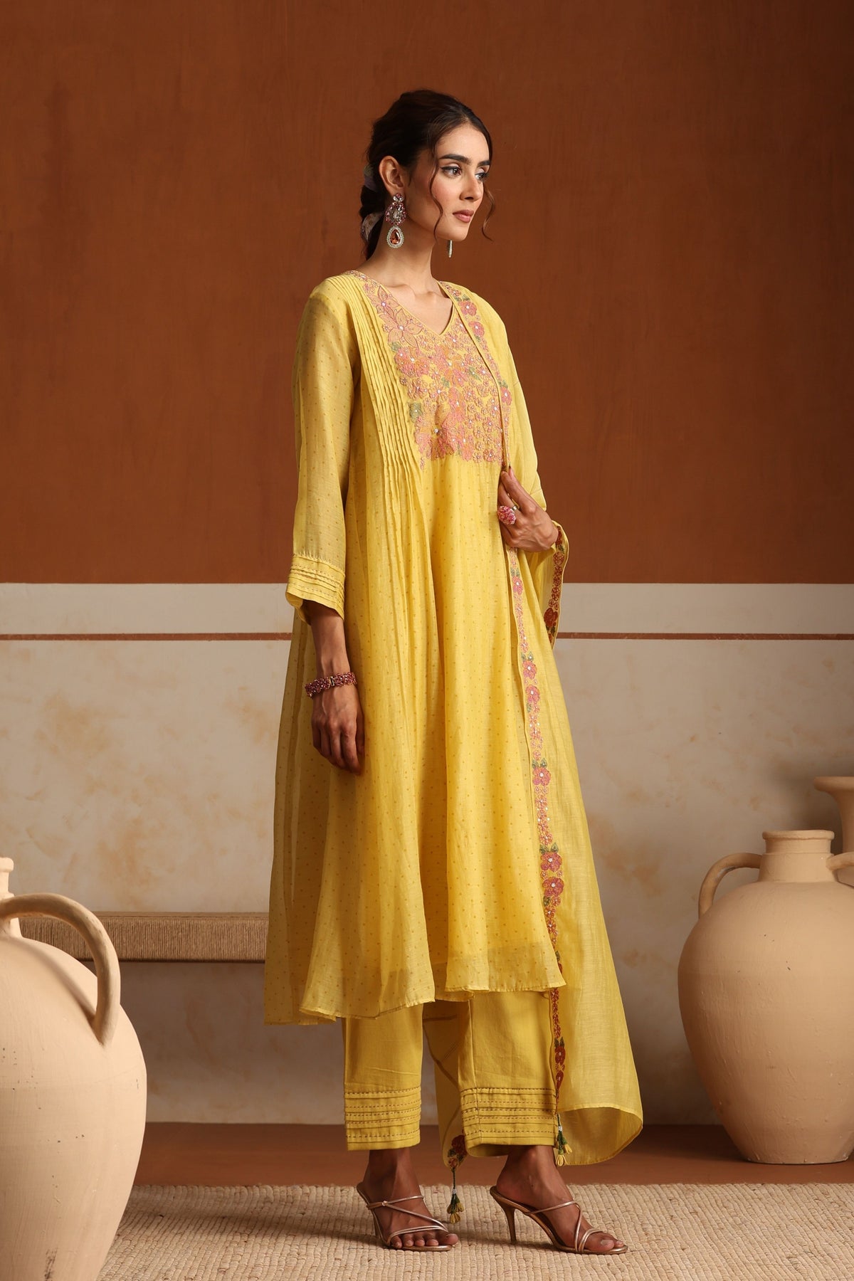 Sunflower Kurta Set