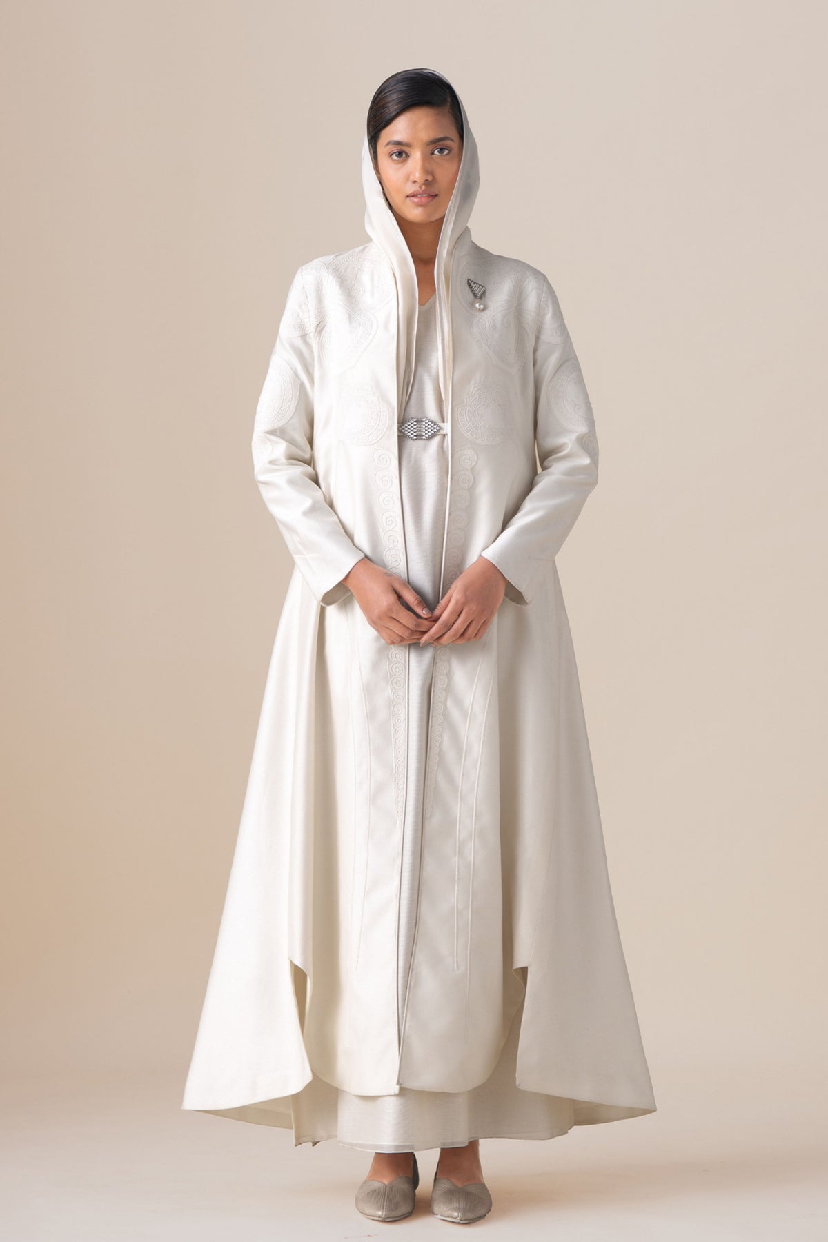 Aluna Ivory Jacket Set