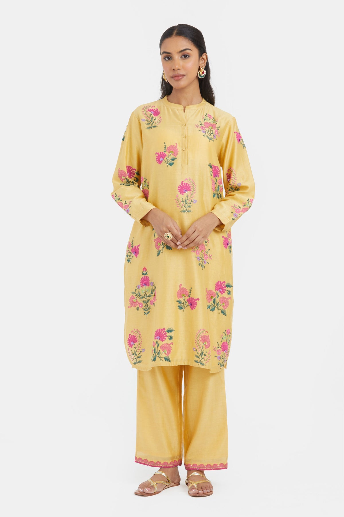 Yellow Kurta Set