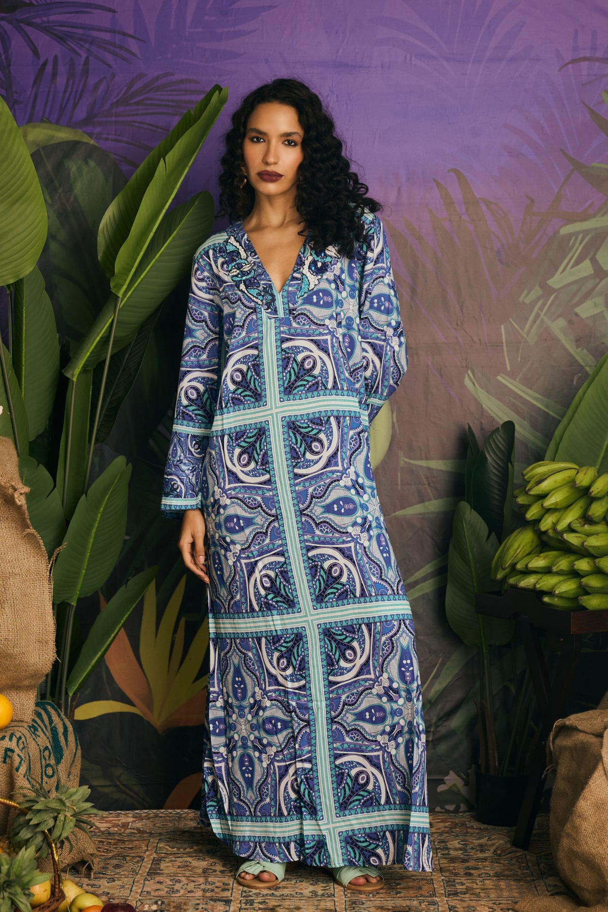 Blue Horizon Long Maxi