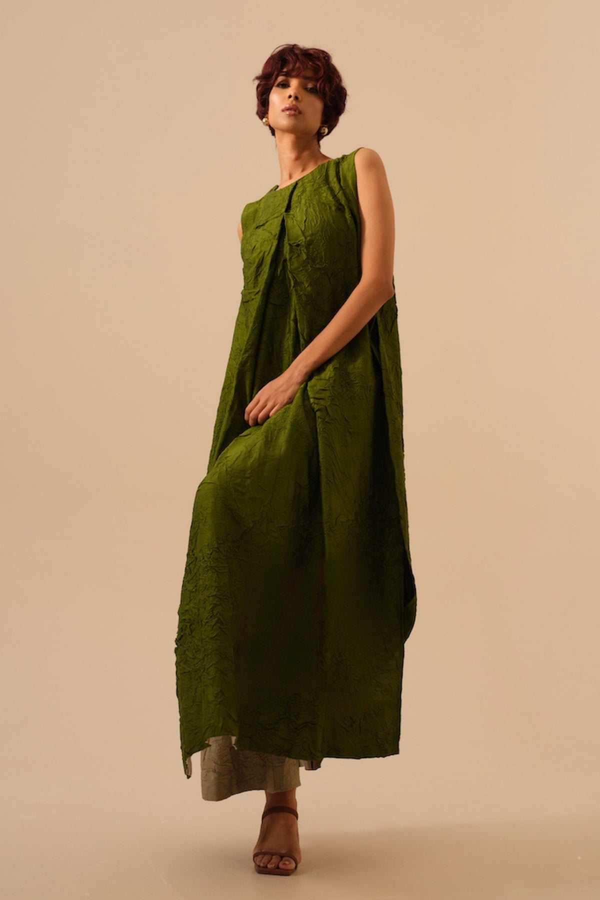 Jade Green Flip Tunic