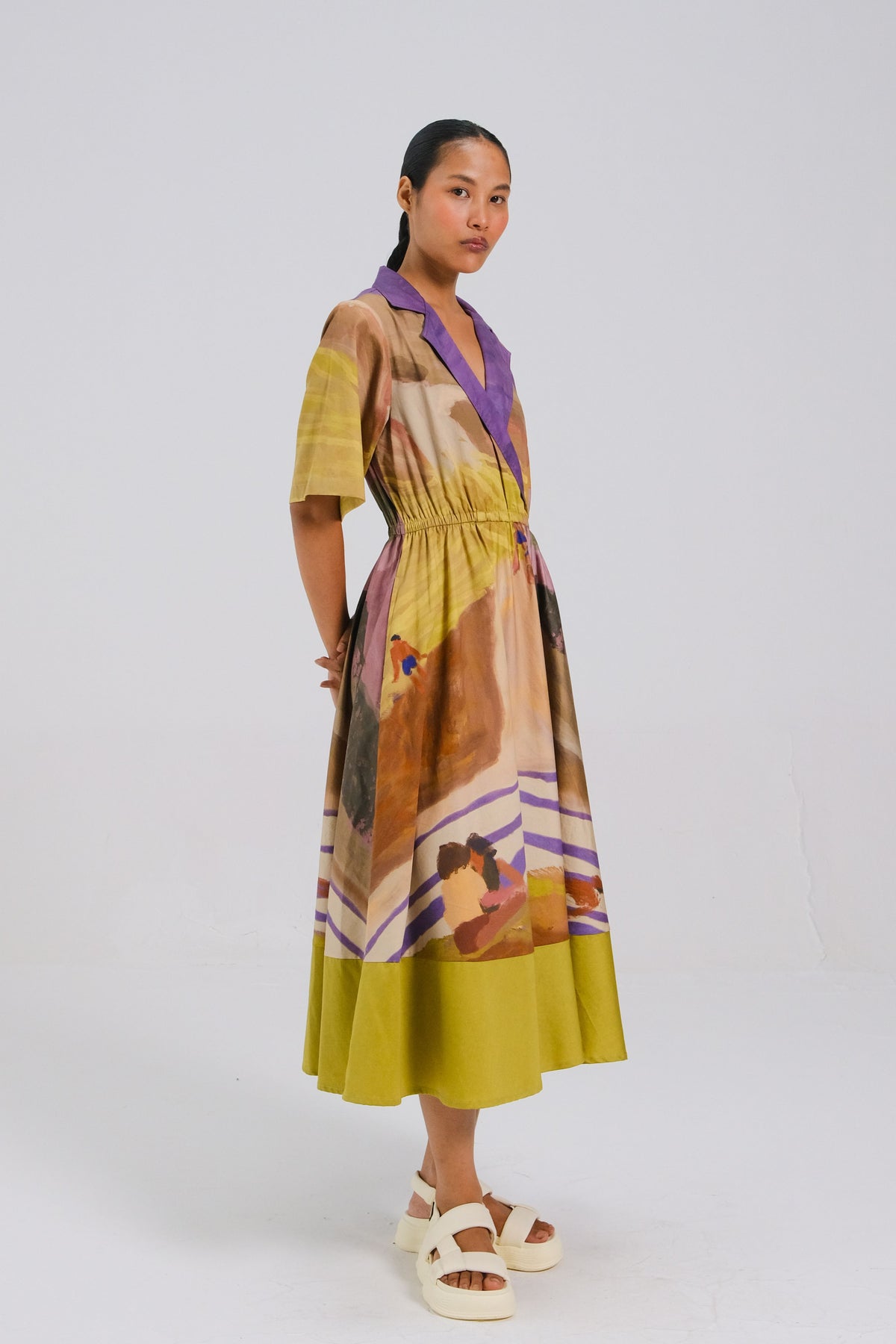 Swimmers Printblock Dress