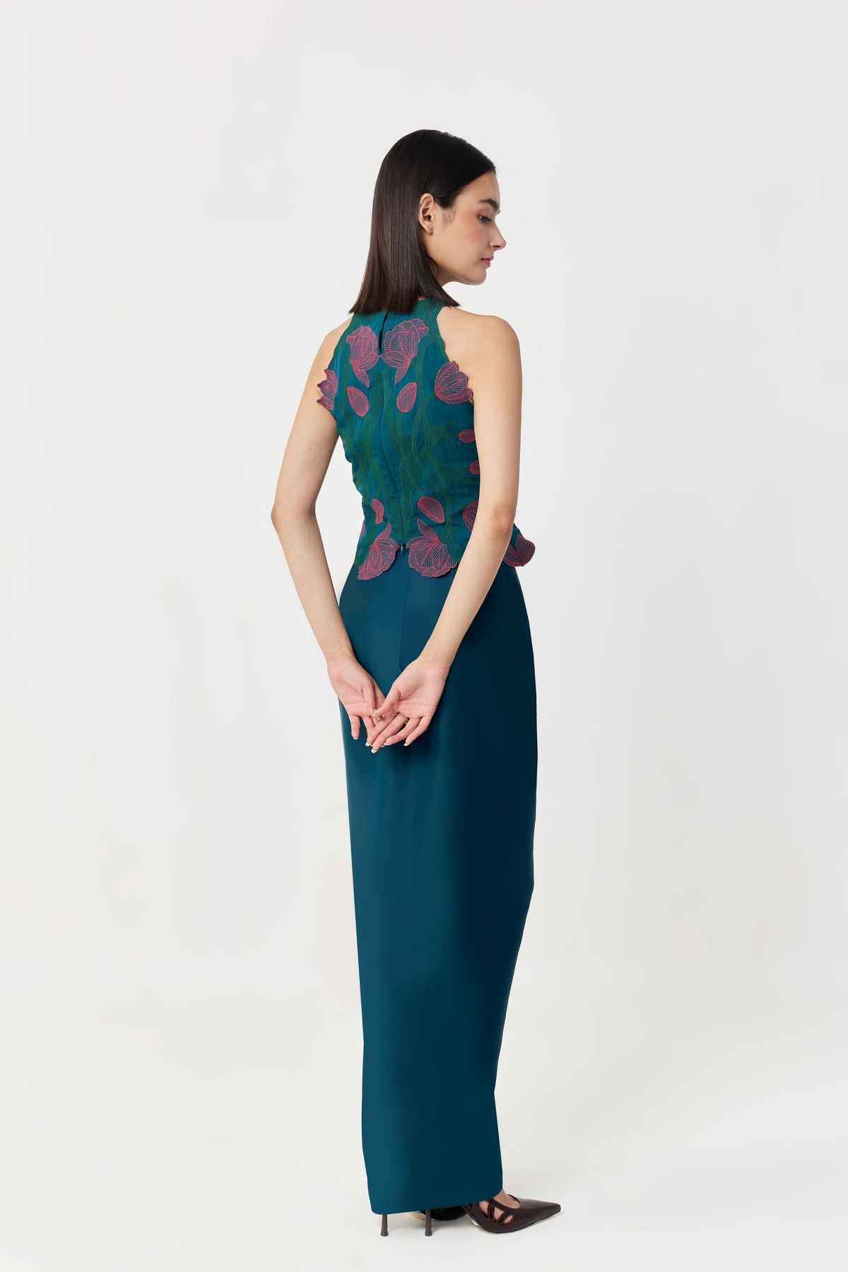 Wild Tulip Teal Top