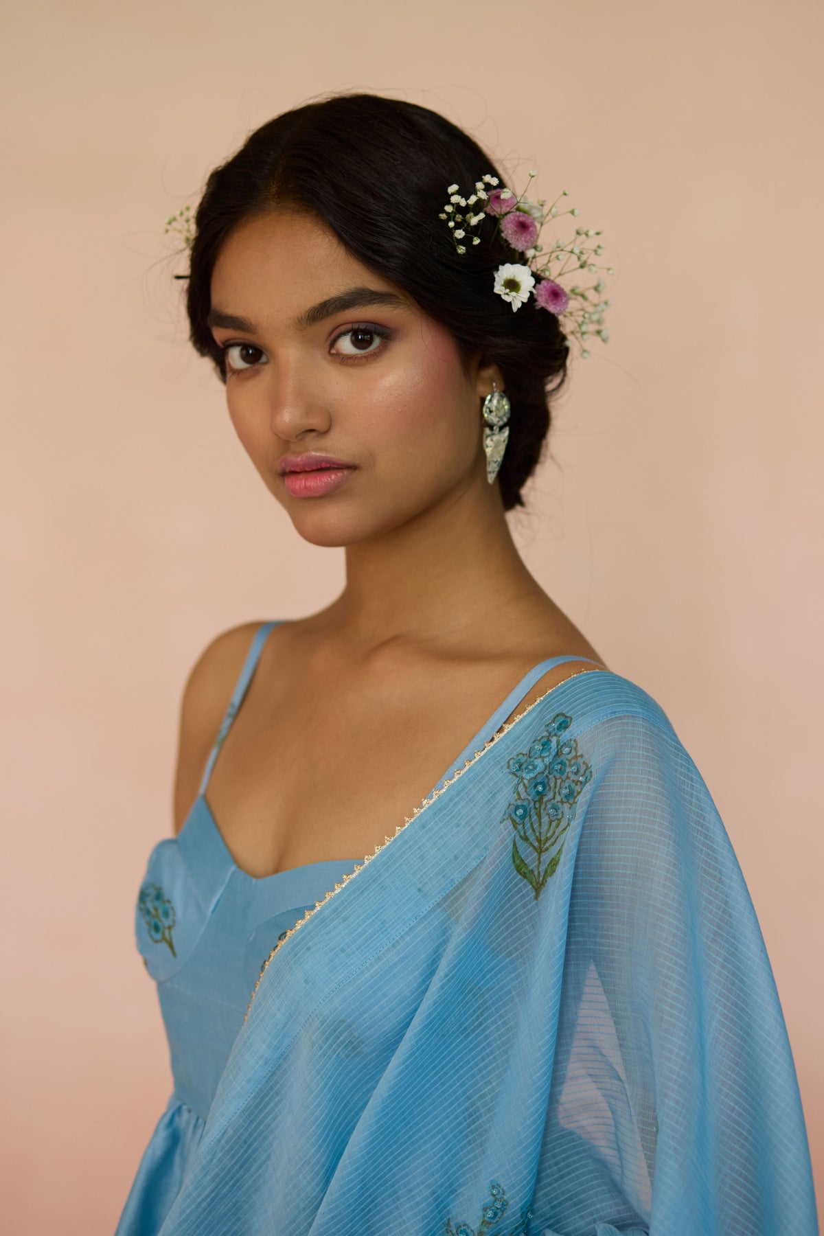 Neela Silk Saree