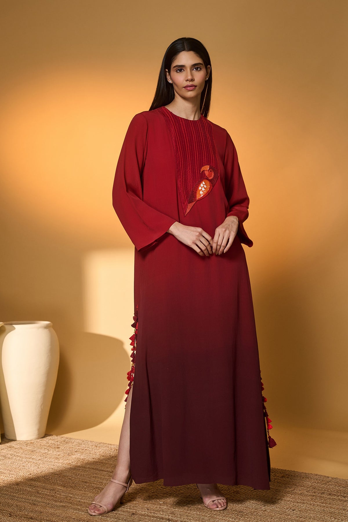 Scarletwing Flock Kaftan