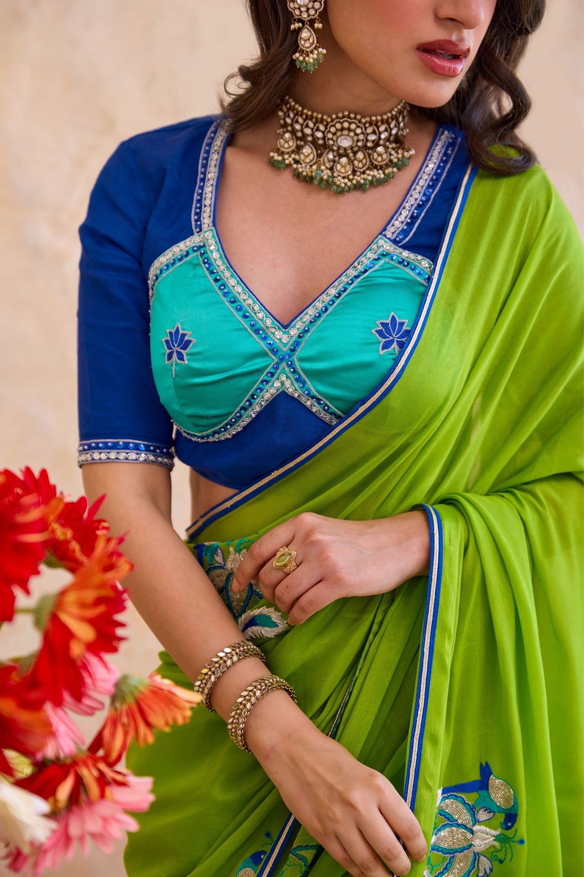 Parijata Saree Set