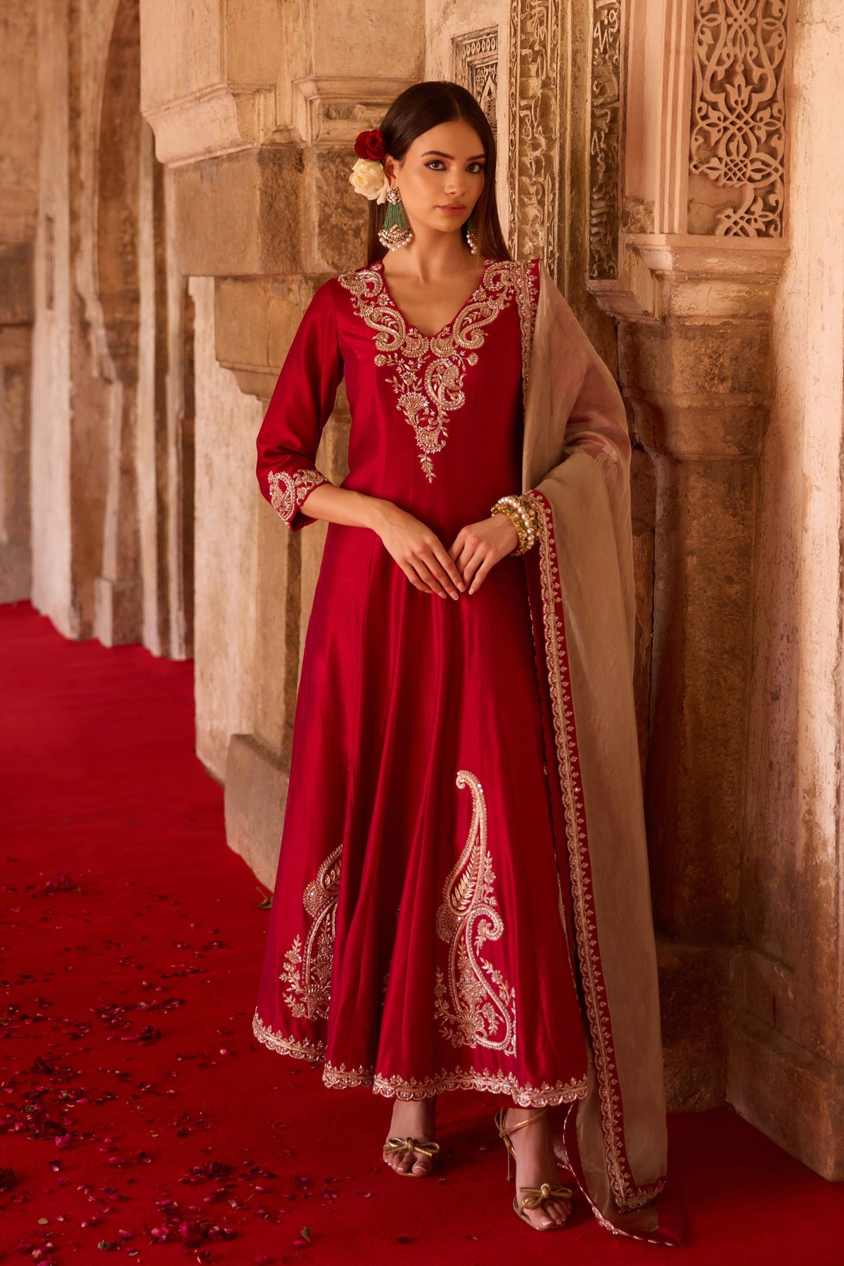 Tivisha Anarkali Set