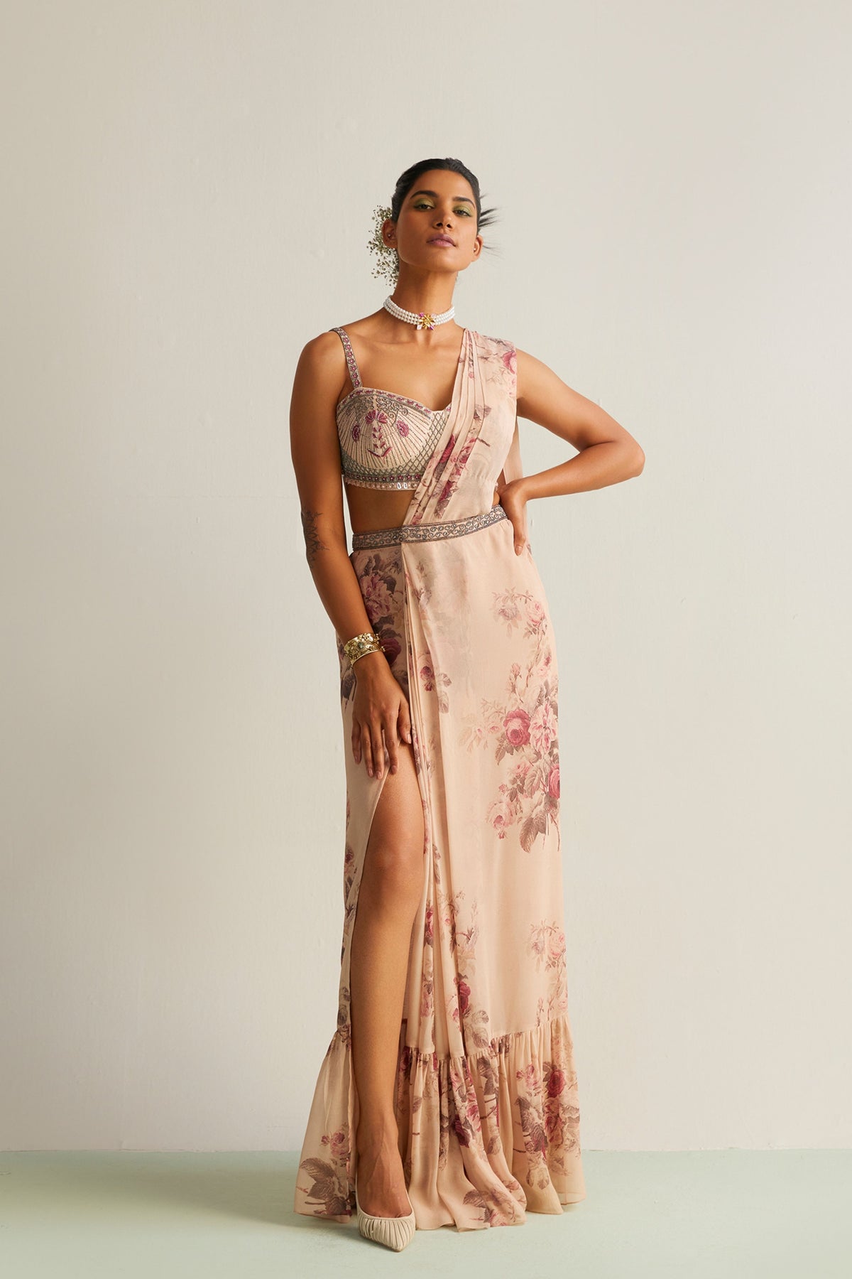 Rumi Pre-draped Saree