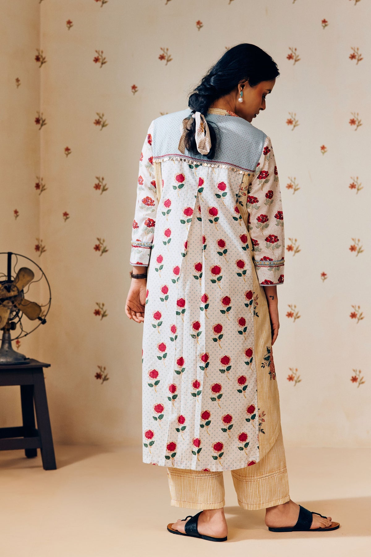 Handwoven Khadi Kurta Set