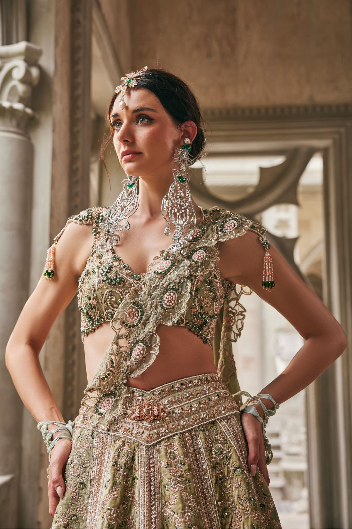 Tassel Élysée Lehenga Set