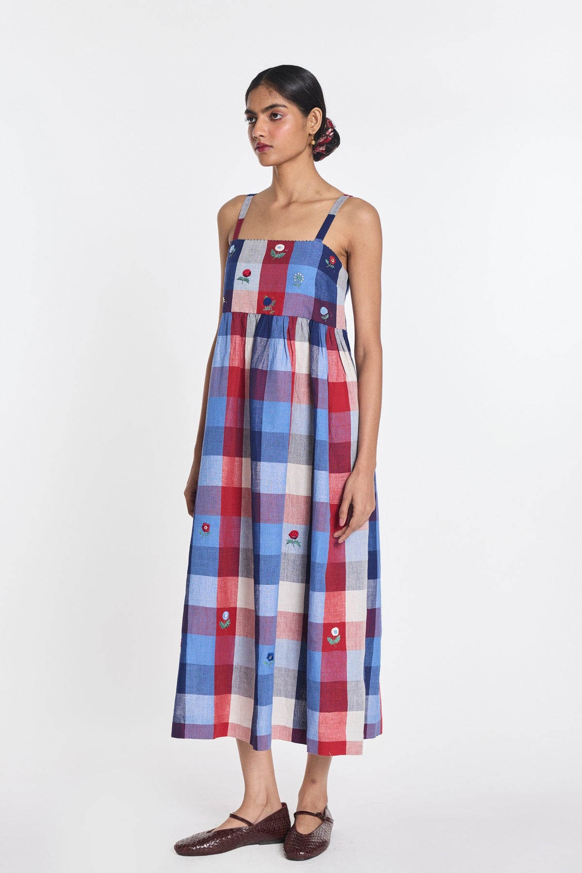 Asphodel Multicheck Dress
