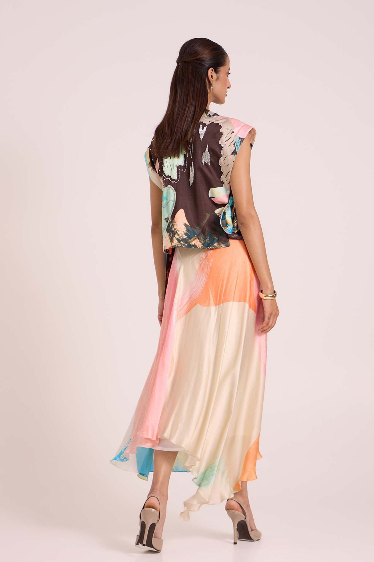 Selene Bib Skirt Set