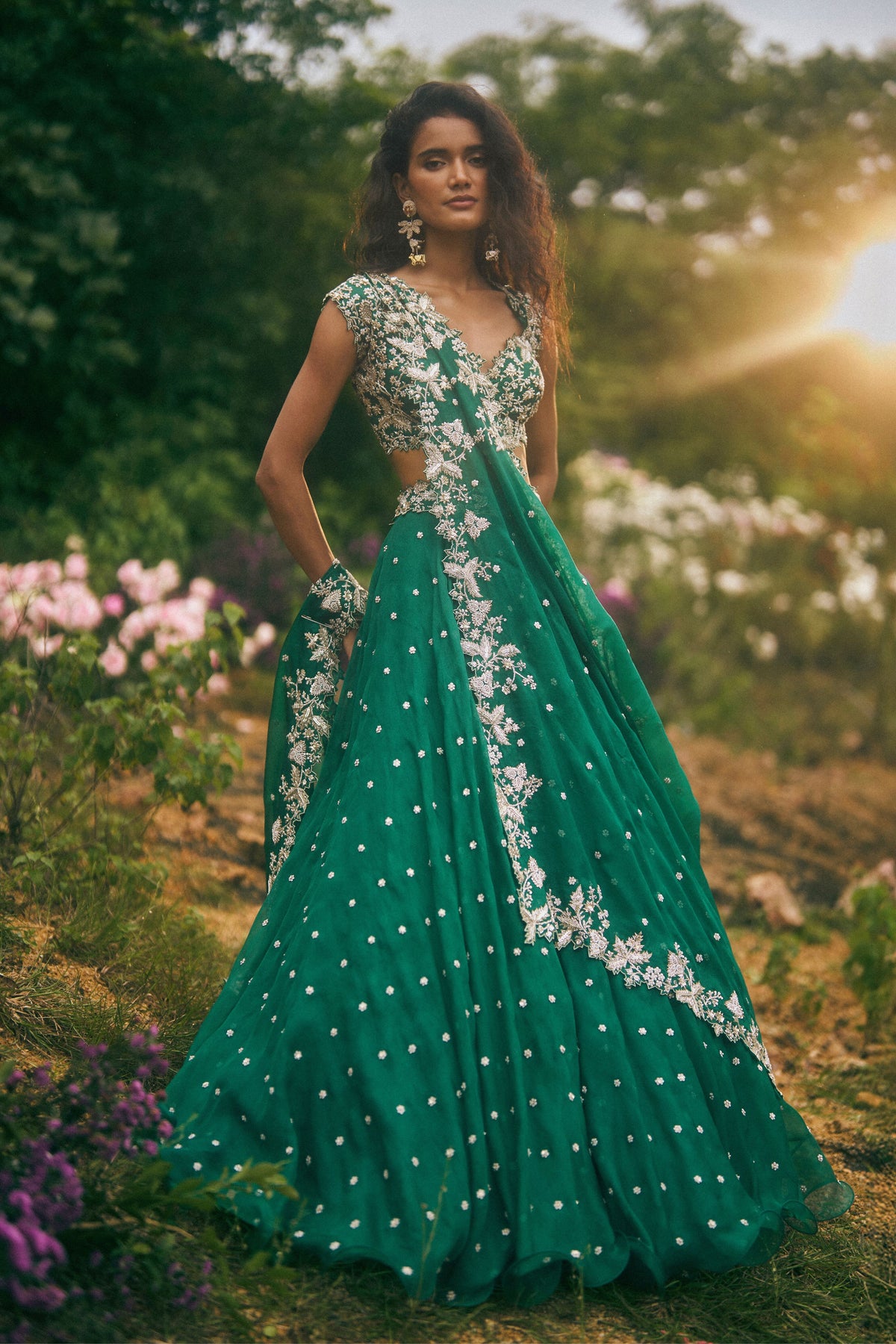 Khwabeeda Chita Pico Skirt Set