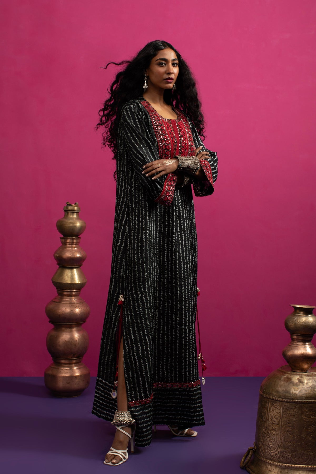 Bandhani Magic Kaftan