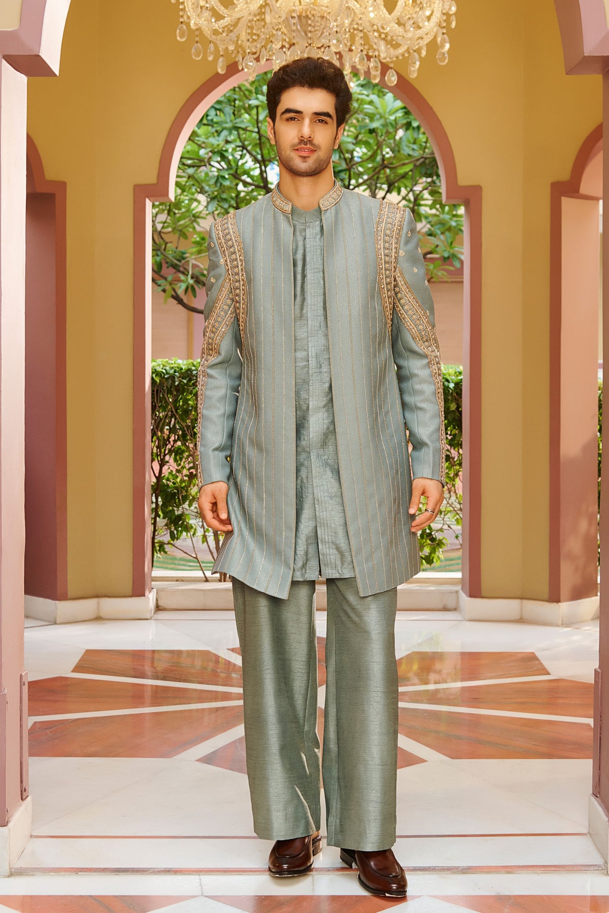 Sajda Sherwani  Set