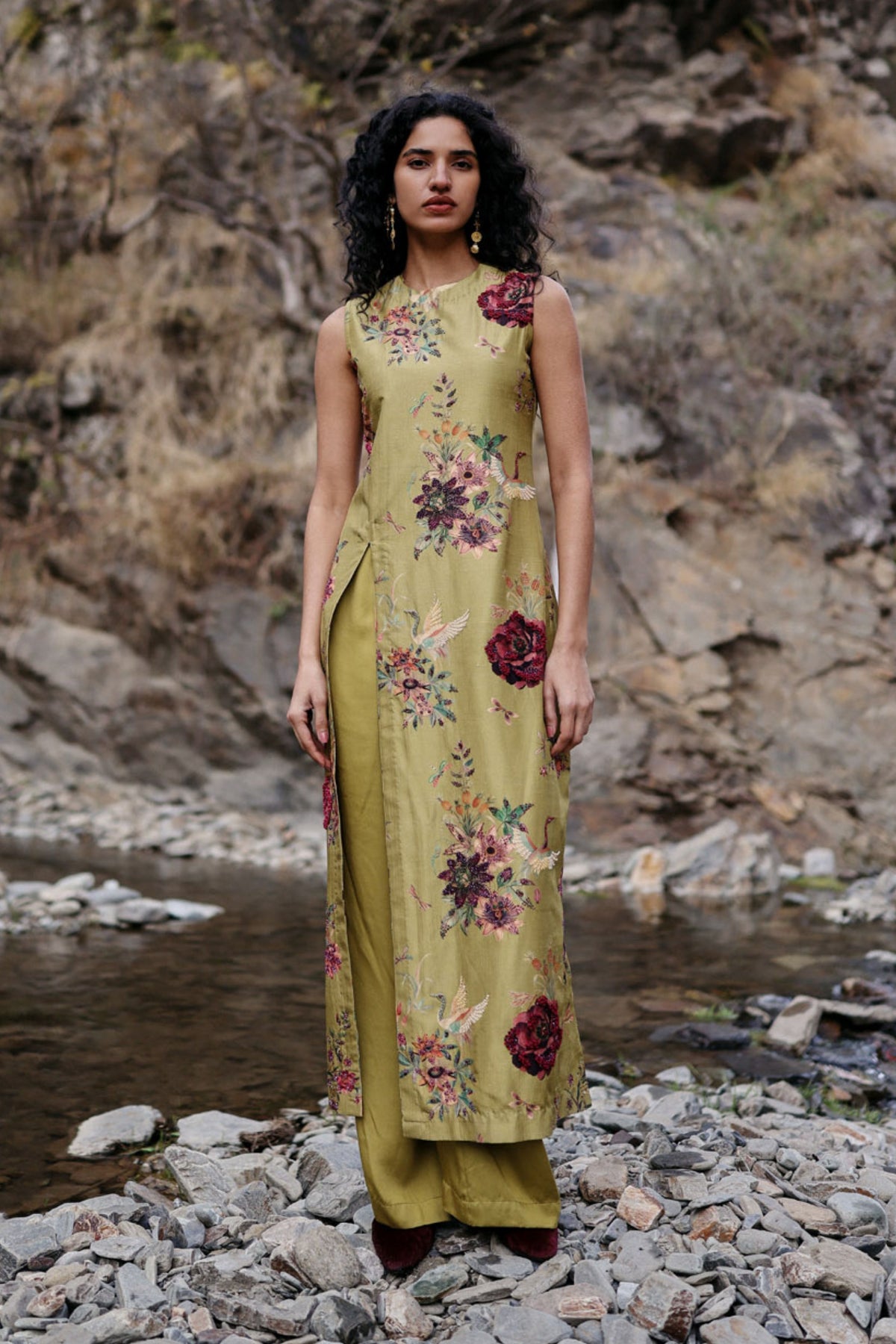 Wild Pollen Tunic Set