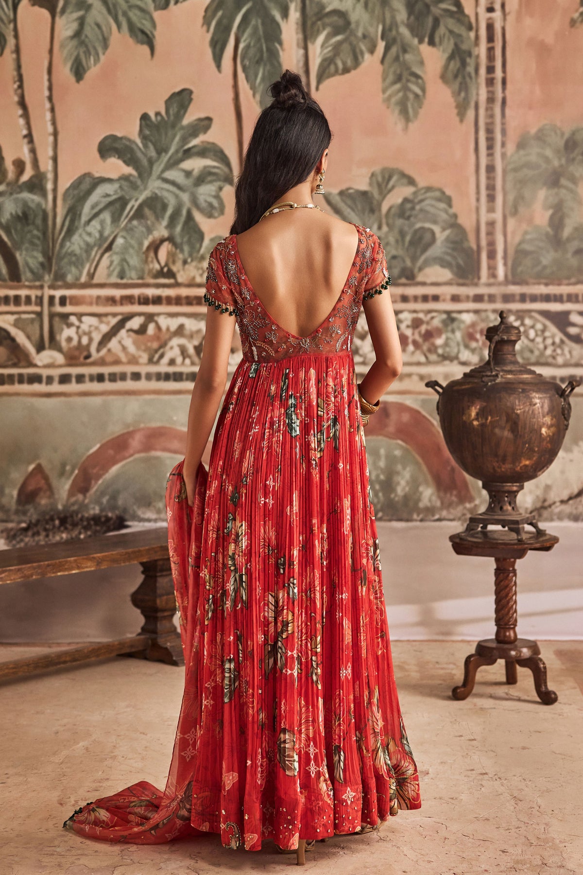 Guddi Gulabi Anarakli Set
