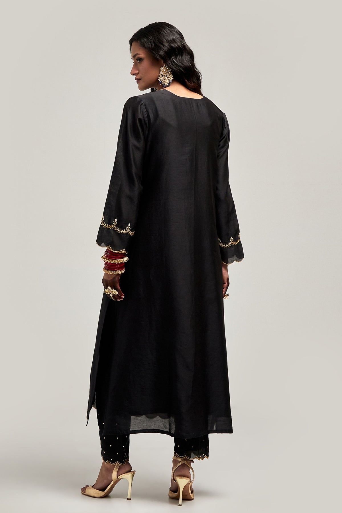 Black Kurta Set
