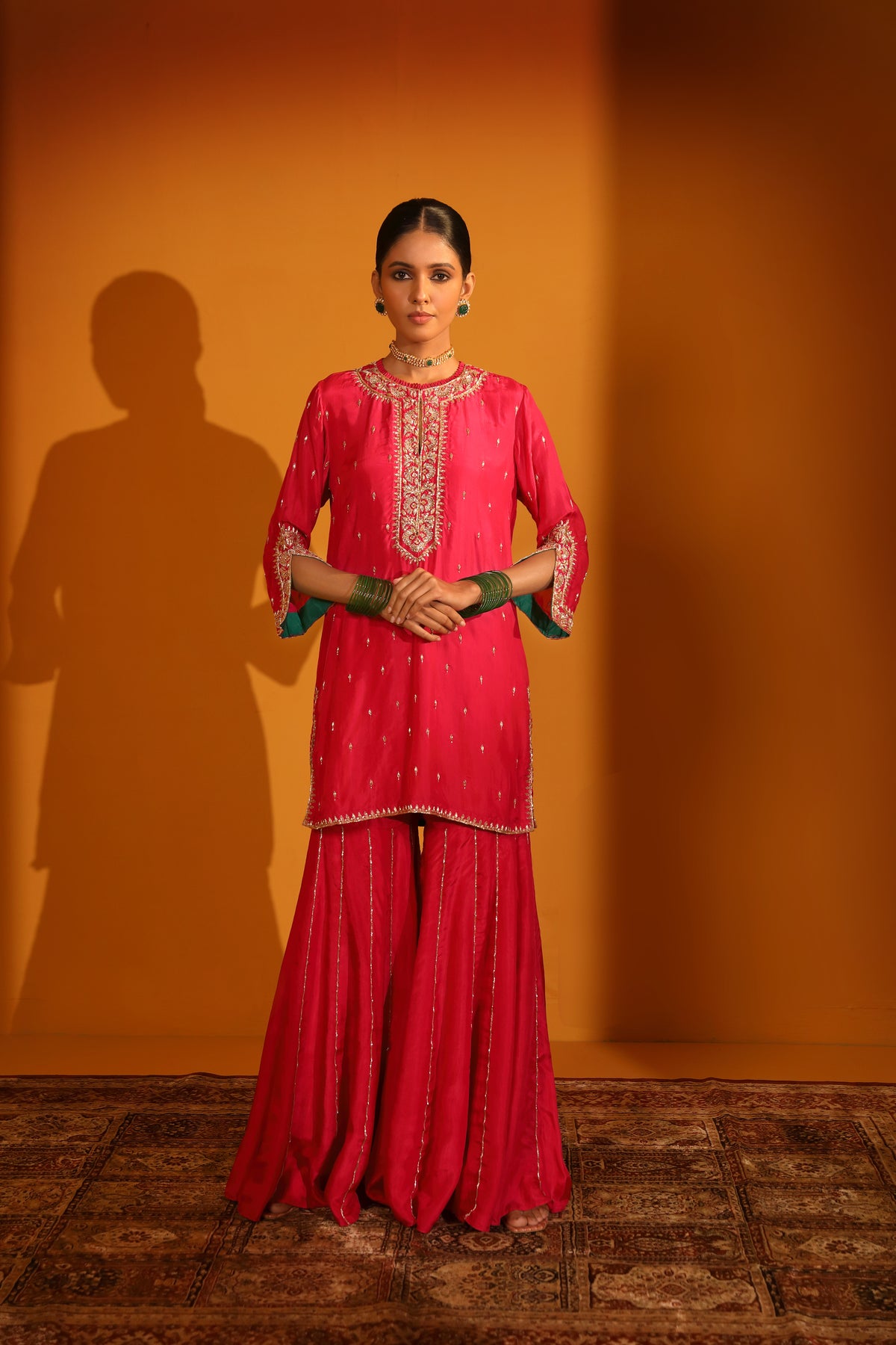 Rani Sharara Set